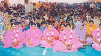 photo of mass ceremony